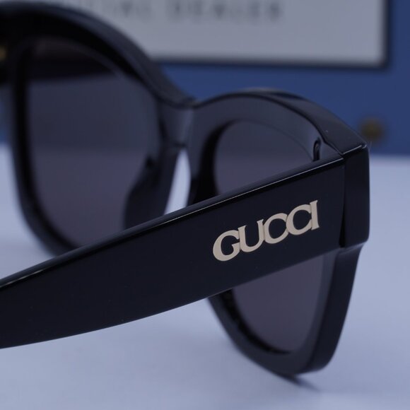 Gucci GG1789S 001 Square Sunglasses - Black/Grey main image 9